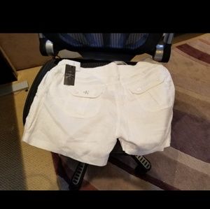 Calvin Klein White Women's Shorts XL